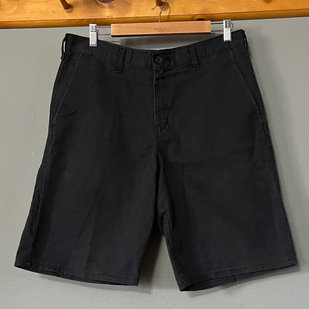Dickies Men's Charcoal Flat Front Shorts